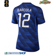 Maglie da calcio Francia Bradley Barcola #12 Prima Maglia Femminile Mondiali 2026  Manica Corta